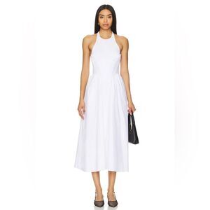 Bardot Kylen Midi Dress in Orchid White